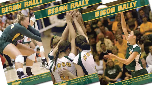 NDSU Volleyball Game Program Earns 4th Straight "Best In The Nation" Award Image