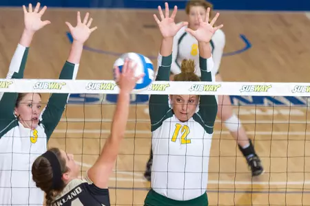 Bison Advance to Fourth Straight Title Match With 3-1 Win Over Oakland Image