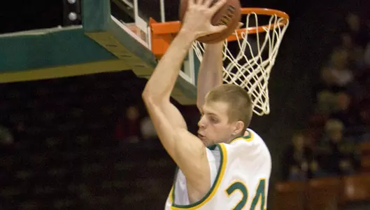 Bjorklund, Braun Lead Bison to 83-63 Win at Centenary Image