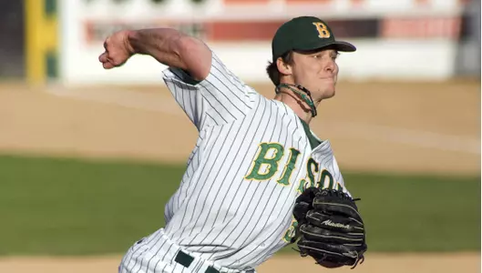 Bison Maintain Second Place With Split Against Oral Roberts Image