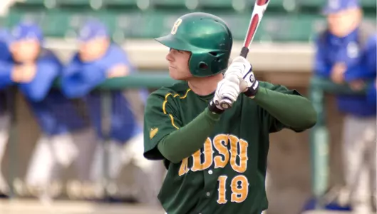 Colwell Ties Hits Record as Bison Sweep Doubleheader From Bears 11-2, 18-4 Image