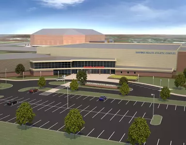 Sanford Health Athletic Complex Rendering