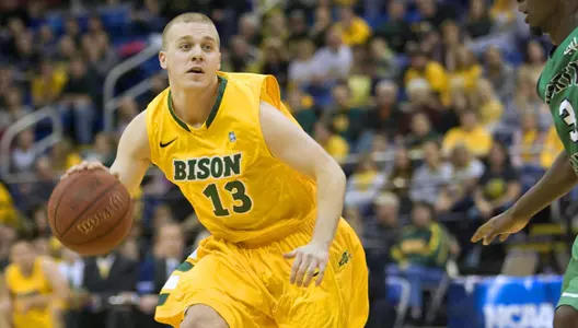 Zastrow Fuels Late Run to Lift Bison Over Utah Valley, 63-56 Image