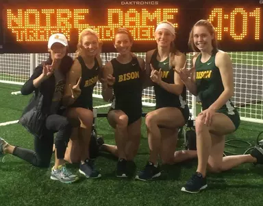 Paige Stratioti, Ashley Heinze, Ashley Tingelstad, Morgan Milbrath 4x4