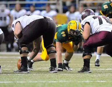 Grant Morgan (90) at defensive tackle