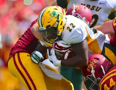 King Frazier had 9 carries for 40 yards.