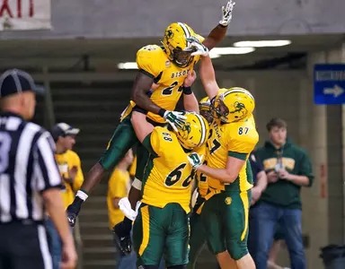 King Frazier (22), Zac Johnson (68) and Connor Wentz (87)