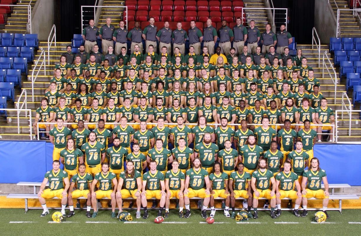 NDSU Football Team 2015