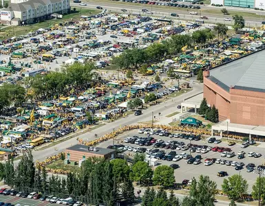 2013 NDSU Tailgating Aerial