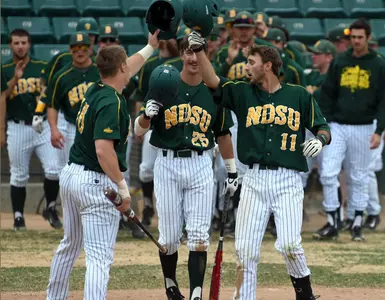 John Skrbec home run celebration