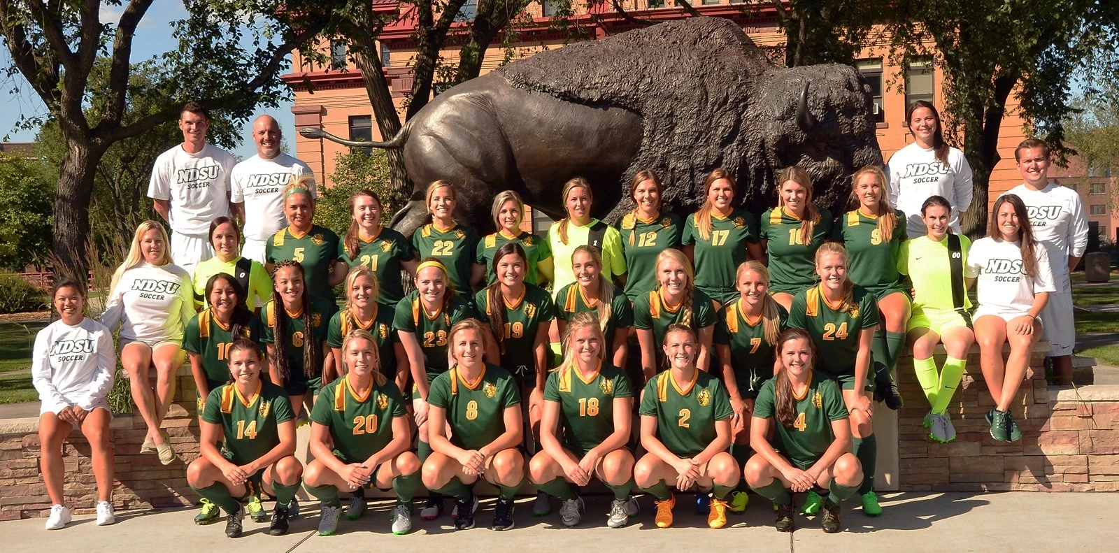 2015 NDSU Women's Soccer Team Photo