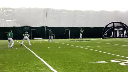 Baseball live game situations on full infield