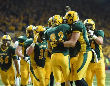 Zach Vraa touchdown celebration