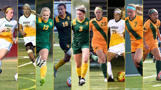 2016 NDSU Women's Soccer Seniors