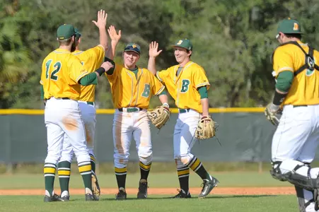 NDSU high fives