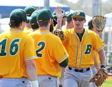 NDSU high fives