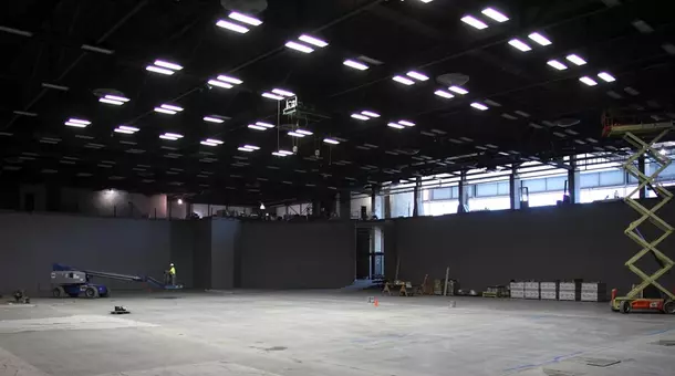 Scheels Center lights April 2016