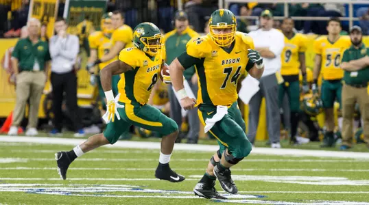 Bruce Anderson (8) and Tanner Volson (74)