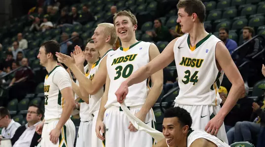 Team bench celebrates