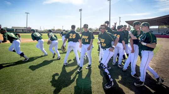 NDSU baseball breaks huddle