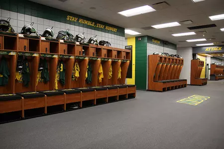 NDSU Football Locker Room