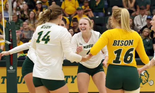 Brianna Rasmusson, Bison celebrate