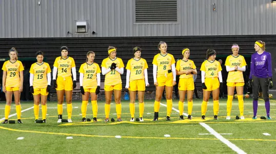NDSU women's soccer vs. Denver at Dacotah Field on Thursday, Oct. 4, 2018.