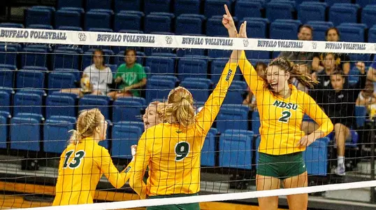 NDSU Volleyball Celebration