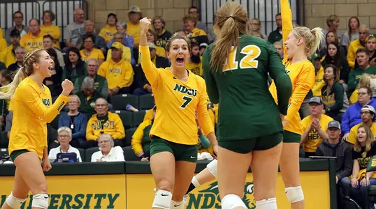 NDSU Volleyball Celebration