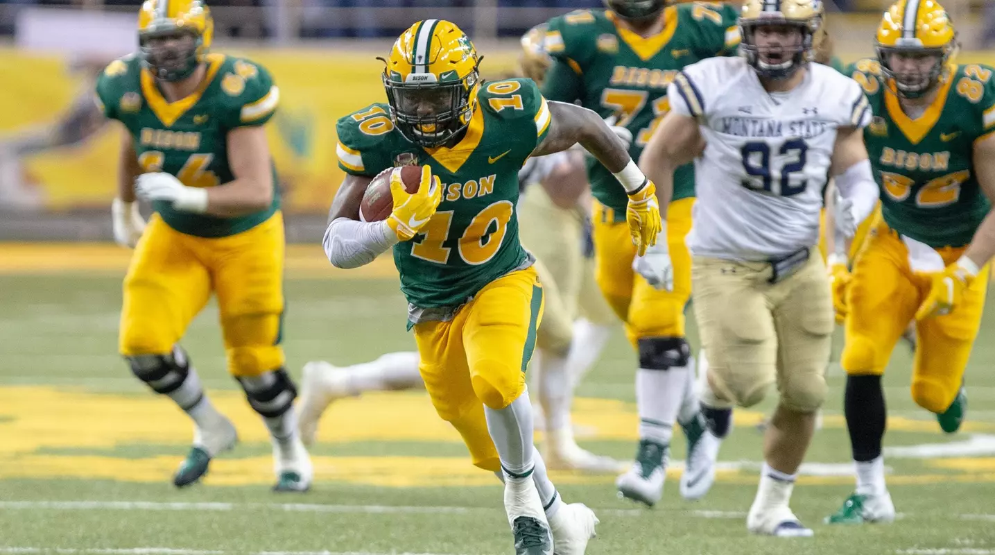 Lance Dunn rushes vs. Montana State