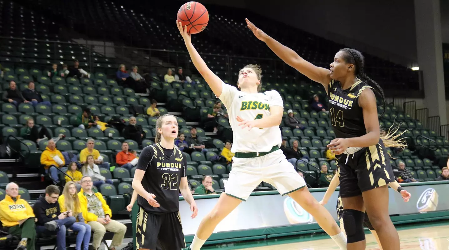 NDSU plays IPFW on Friday, December 28, 2018 in Fargo, N.D.