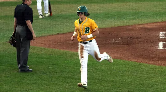 North Dakota State University plays Dakota State during the Wednesday, April 24, 2018 game in Fargo, N.D. Photo by Carrie Snyder