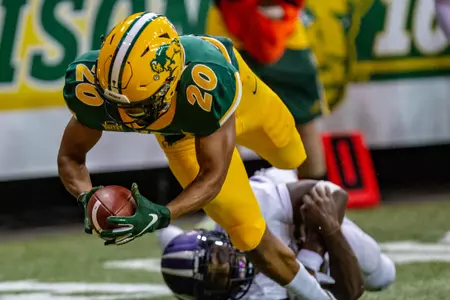 Darrius Shepherd dives into the end zone