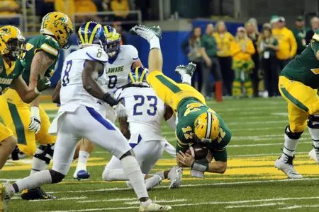 Easton Stick tackled