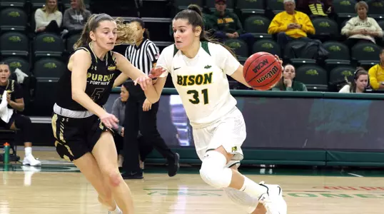 NDSU plays IPFW on Friday, December 28, 2018 in Fargo, N.D. NDSU Women's Basketball vs. Purdue Fort Wayne - Dec. 28, 2018 - Scheels Center