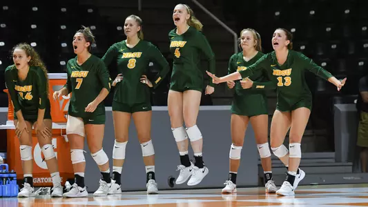 NDSU Volleyball Bench
