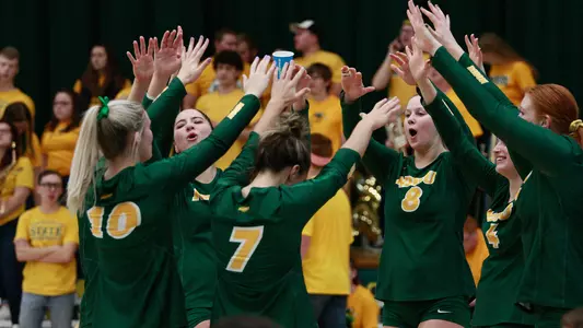 NDSU Volleyball Sideline