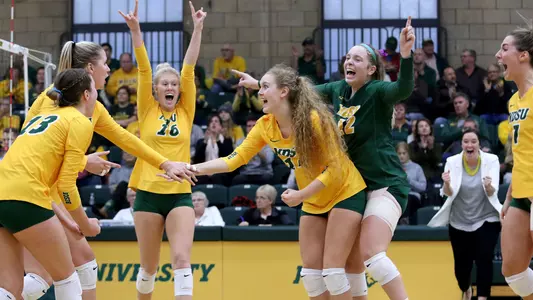 NDSU Scoring Point Celebration