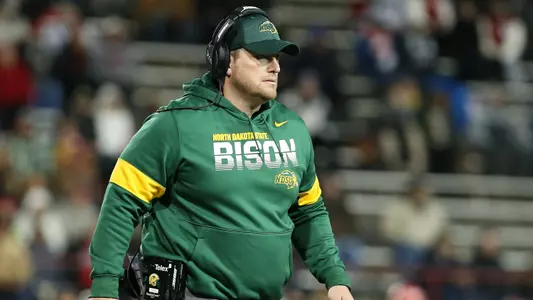 North Dakota State head coach Matt Entz