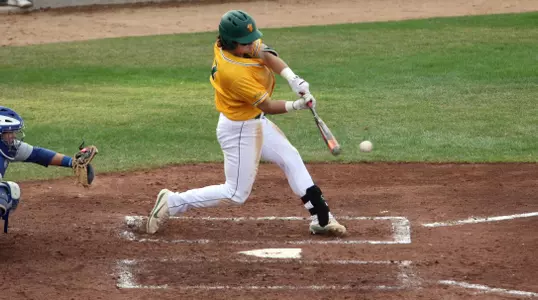 Bennett Hostetler Dakota State 2018 North Dakota State University plays Dakota State during the Wednesday, April 24, 2018 game in Fargo, N.D. Photo by Carrie Snyder