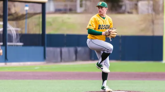 Max Loven North Dakota State Baseball at Oral Roberts - March 30, 2019 - Tulsa, Okla. - J.L. Johnson Stadium