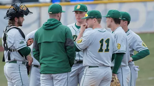 NDSU Baseball Mound Visit