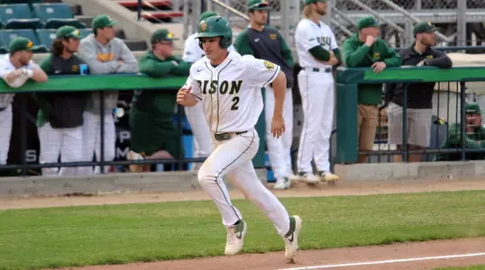North Dakota State University plays Dakota State during the Tuesday, April 23, 2019 game in Fargo, N.D.
