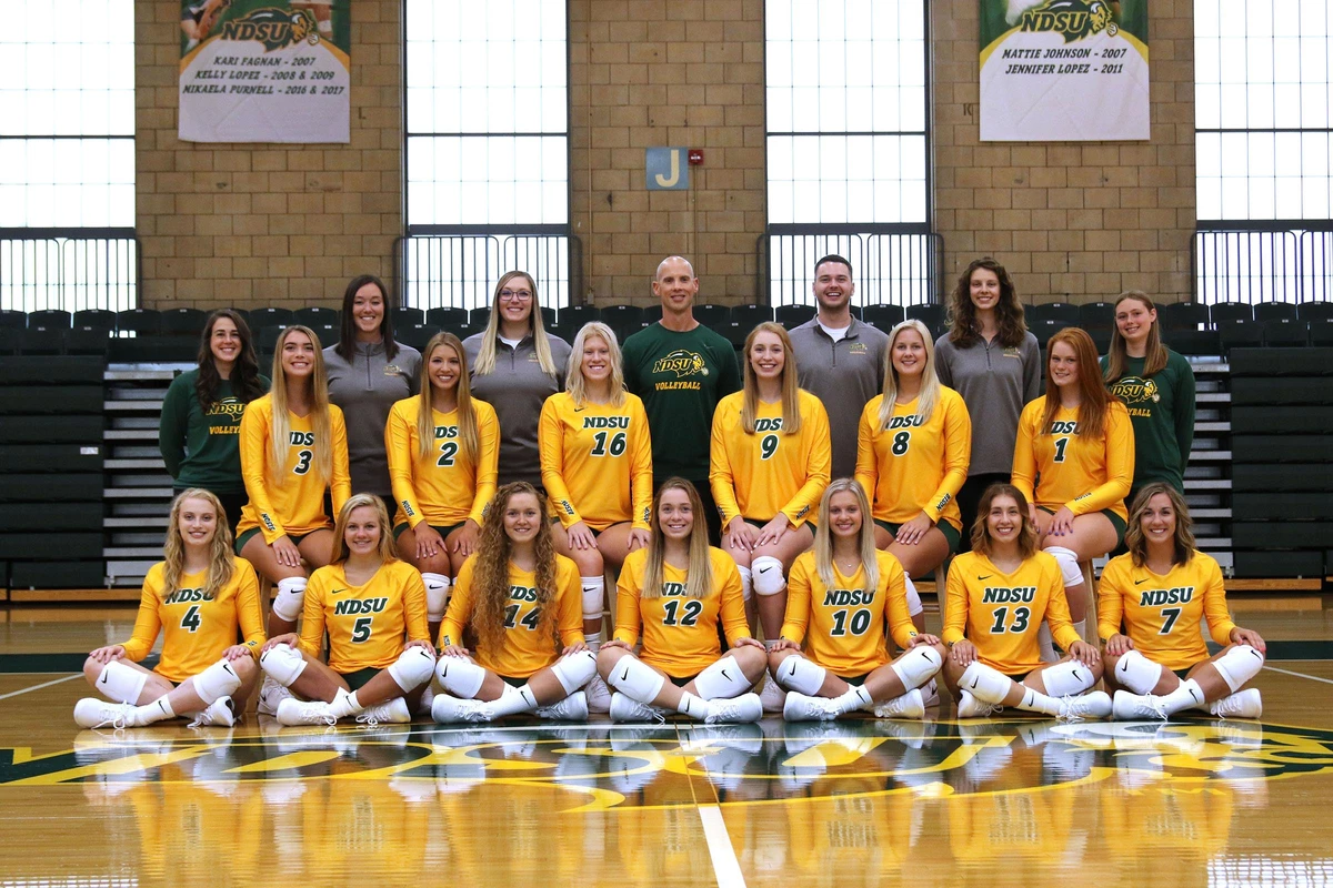 2019 NDSU Volleyball Team