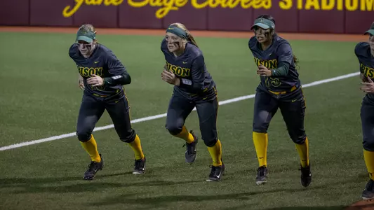 NDSU Softball Between Innings