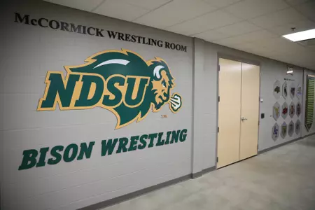 McCormick Wrestling Room signage