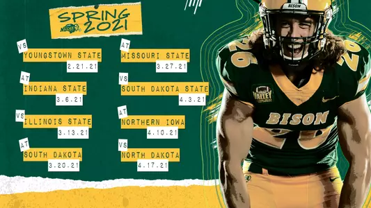 NDSU MVFC Schedule Spring 2021