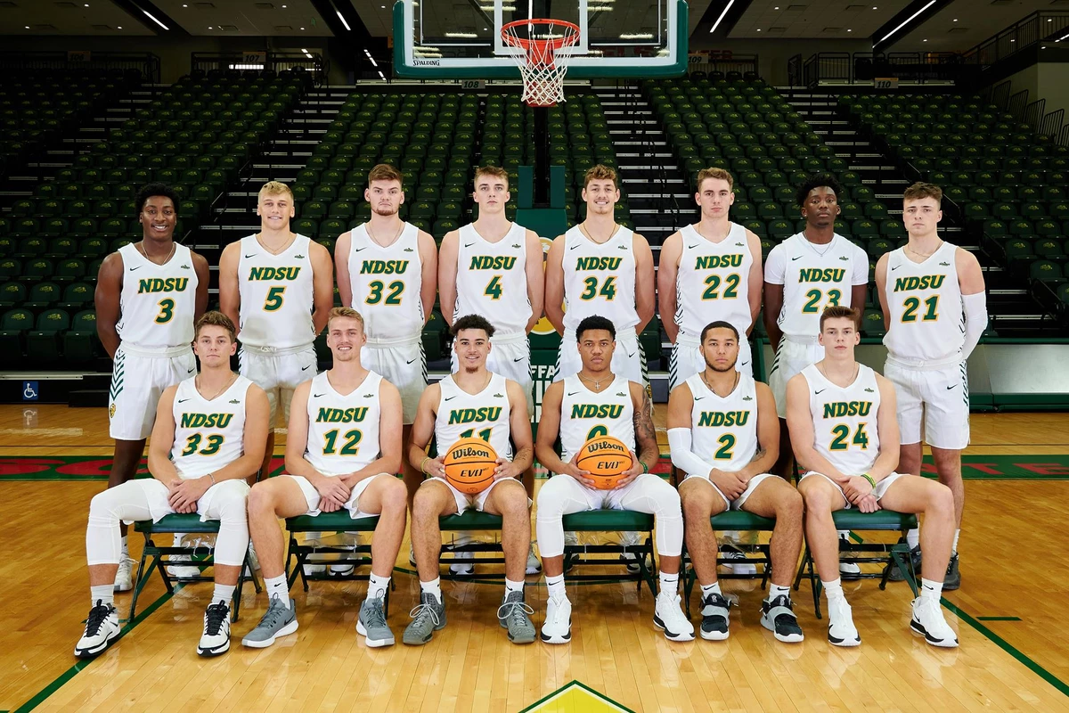 2021-22 NDSU Men's Basketball Team
