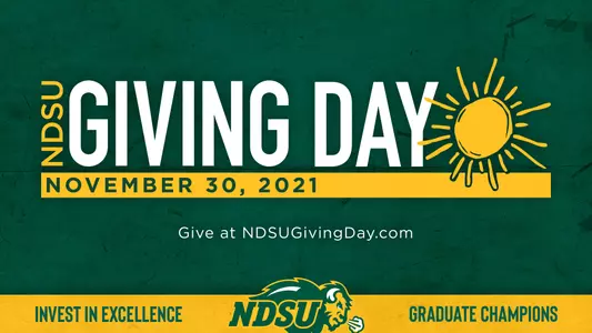 NDSU Giving Day 2021 graphic