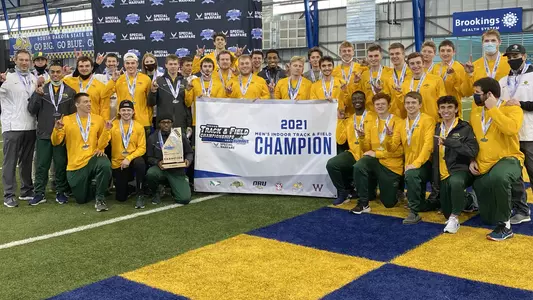 2021 Summit League Indoor Champions - Men